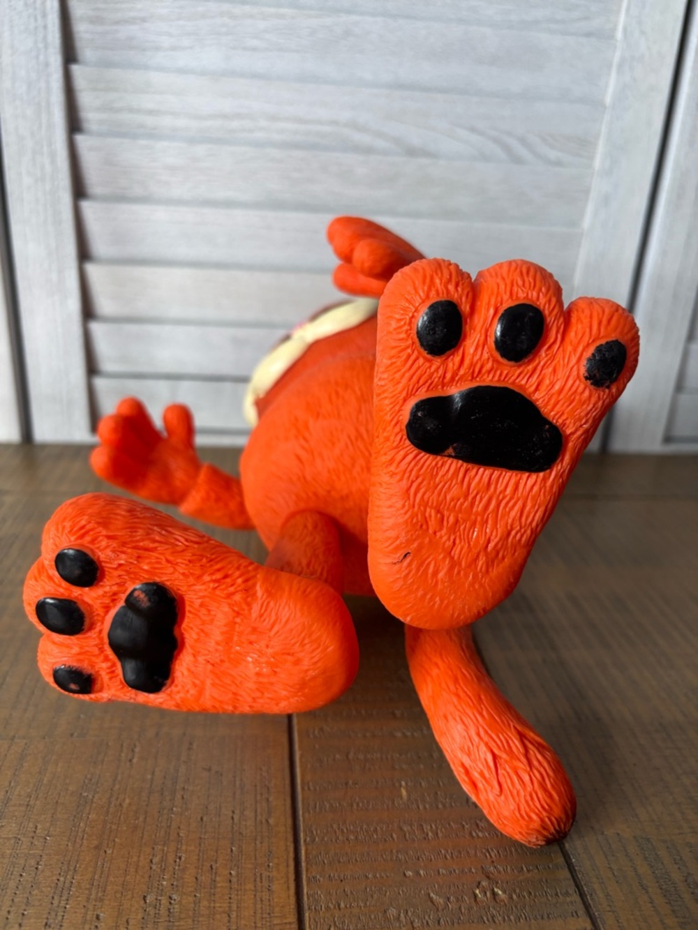 Custom Light-Up Garfield Figure - OOAK Art Piece Multiple Light Modes - Picture 9 of 13